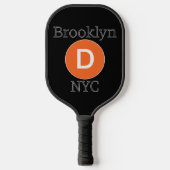 Brooklyn D Train Pickleball Paddle (Voorkant)