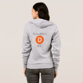Brooklyn D Trein Hoodie (Achterkant volledig)