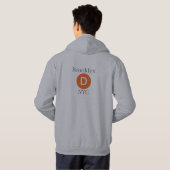 Brooklyn D Trein Hoodie (Achterkant volledig)