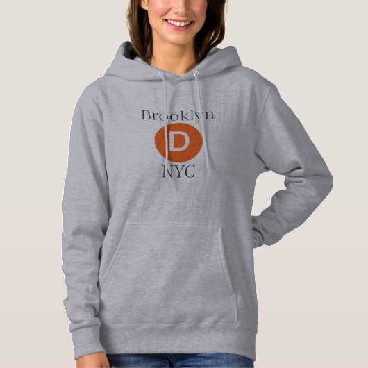 Brooklyn D Trein Hoodie (Voorkant)