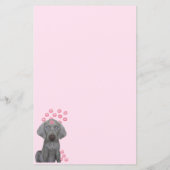 Brooklyn De Hond Kisses 5.5 x 8.5 Papier (Achterkant)