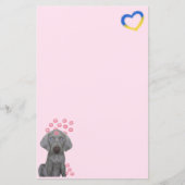 Brooklyn De Hond Kisses 5.5 x 8.5 Papier (Voorkant)