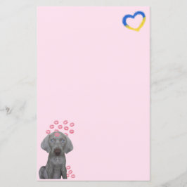 Brooklyn De Hond Kisses 5.5 x 8.5 Papier