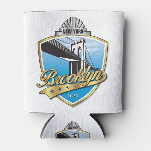 Brooklyn Design Gold Blikjeskoeler (Voorkant)