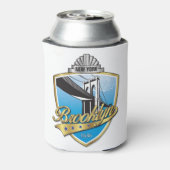 Brooklyn Design Gold Blikjeskoeler (Blikje Achterkant)