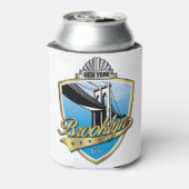 Brooklyn Design Gold Blikjeskoeler (Blikje Achterkant)