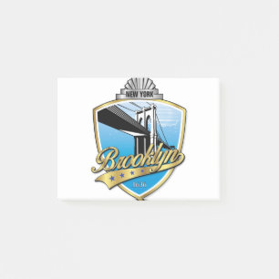 Brooklyn Design Gold Post-it® Notes