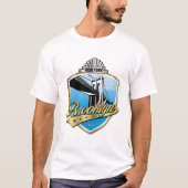 Brooklyn Design Gold T-shirt (Voorkant)