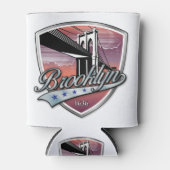 Brooklyn Design Silver Blikjeskoeler (Voorkant)