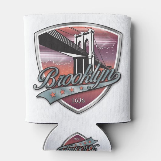 Brooklyn Design Silver Metallic Blikjeskoeler (Achterkant)