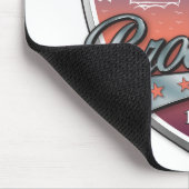 Brooklyn Design Silver Metallic Muismat (Hoek)