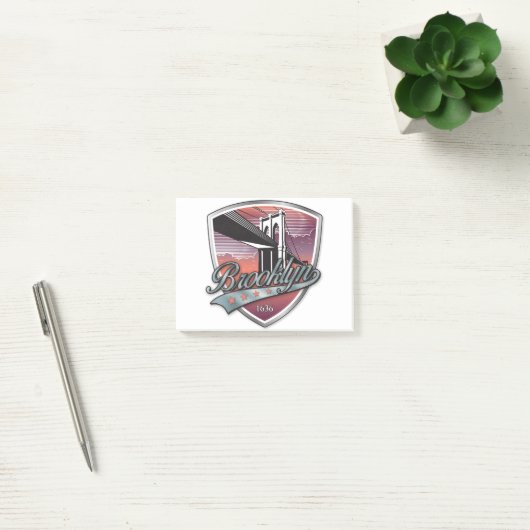 Brooklyn Design Silver Metallic Post-it® Notes (Kantoor)