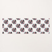 Brooklyn Design Silver Naadloos Yogamat (Achterkant (horizontaal))