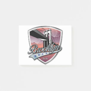 Brooklyn Design Silver Post-it® Notes