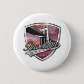 Brooklyn Design Silver Ronde Button 5,7 Cm (Voorkant)