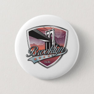 Brooklyn Design Silver Ronde Button 5,7 Cm