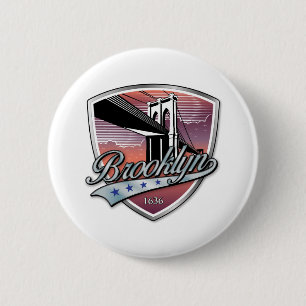 Brooklyn Design Silver Ronde Button 5,7 Cm