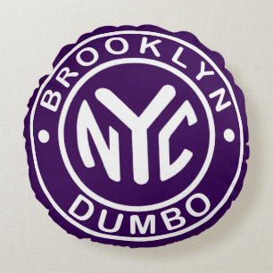 BROOKLYN DUMBO PILLOW ROND KUSSEN