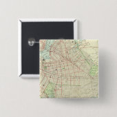 Brooklyn en Vicinity Vierkante Button 5,1 Cm (Voorkant /achterkant)