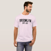 Brooklyn Fitted Long Sleeve T-Shirt (Voorkant volledig)