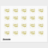 Brooklyn geschilderde mosterd Sticker (Vel)