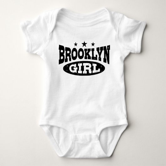 Brooklyn Girl Baby T-Shirt (Voorkant)