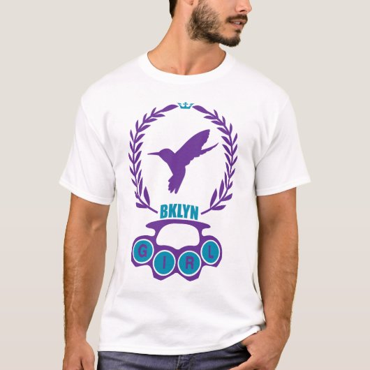 BROOKLYN GIRL KNUCKLE SQUAD T-SHIRT (Voorkant)