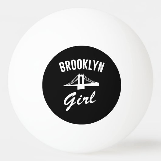 Brooklyn Girl Pingpongbal (Voorkant)
