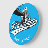 Brooklyn Gold-Sjabloon Grote Klok (Hoek)