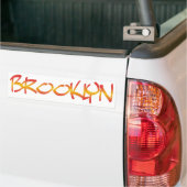 Brooklyn Graffiti Bumpersticker (Op Truck)
