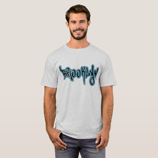 Brooklyn Graffiti T-shirt (Voorkant volledig)