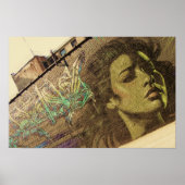 Brooklyn Graffitti Wall Poster (Voorkant)