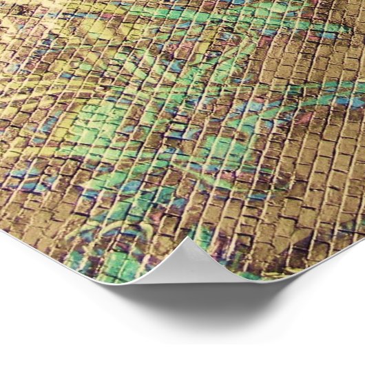 Brooklyn Graffitti Wall Poster (Hoek)