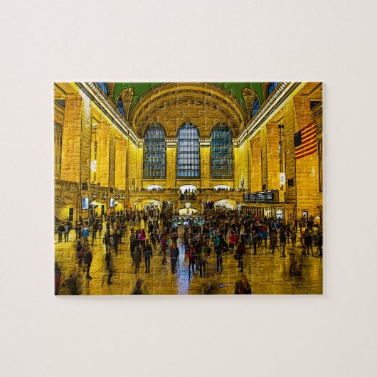 Brooklyn Grand Central Station. Jigzaag Puzzle Legpuzzel (Horizontaal)