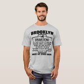 Brooklyn Gravesend Waar mijn verhaal begint T-shirt (Voorkant volledig)