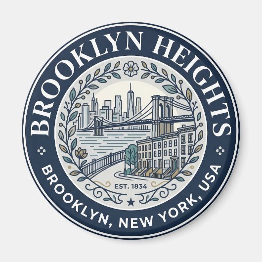 Brooklyn Heights, Brooklyn, New York, VS VS Magneet (Voorkant)