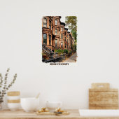 Brooklyn Heights Brooklyn Poster (Keuken)