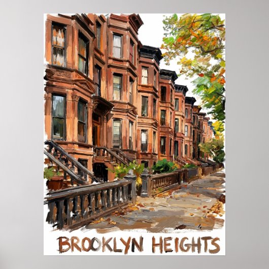Brooklyn Heights Brooklyn Poster (Voorkant)