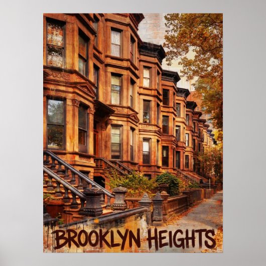 Brooklyn Heights Brooklyn Poster (Voorkant)