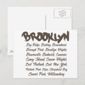Brooklyn Hoods Briefkaart (Voorkant / Achterkant)