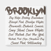 Brooklyn Hoods Magneet (Voorkant)