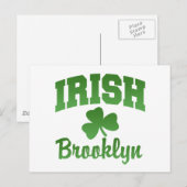 Brooklyn Irish Briefkaart (Voorkant / Achterkant)