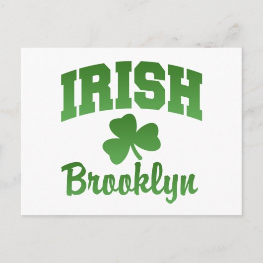 Brooklyn Irish Briefkaart (Voorkant)