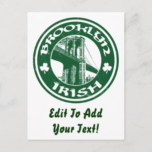Brooklyn Irish Briefkaart