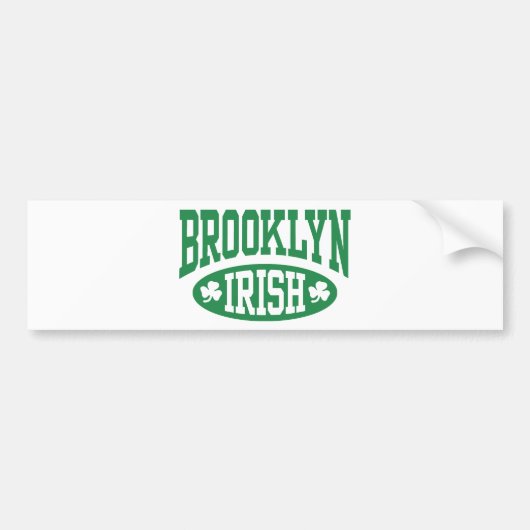 Brooklyn Irish Bumpersticker (Voorkant)
