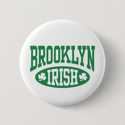 Brooklyn Irish Ronde Button 5,7 Cm (Voorkant)