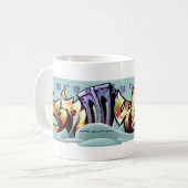 Brooklyn is EVL. Koffiemok (Voorkant links)