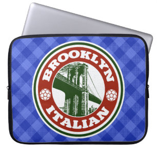 Brooklyn Italiaans-Amerikaanse laptophoes Laptop Sleeve