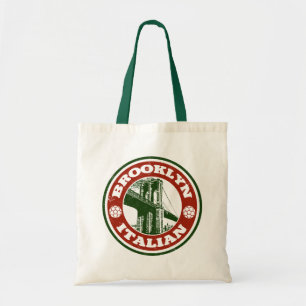 Brooklyn Italiaanse Amerikaanse boodschappentas Tote Bag