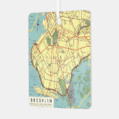 Brooklyn Kaart Metalen Ornament (Voorkant links)